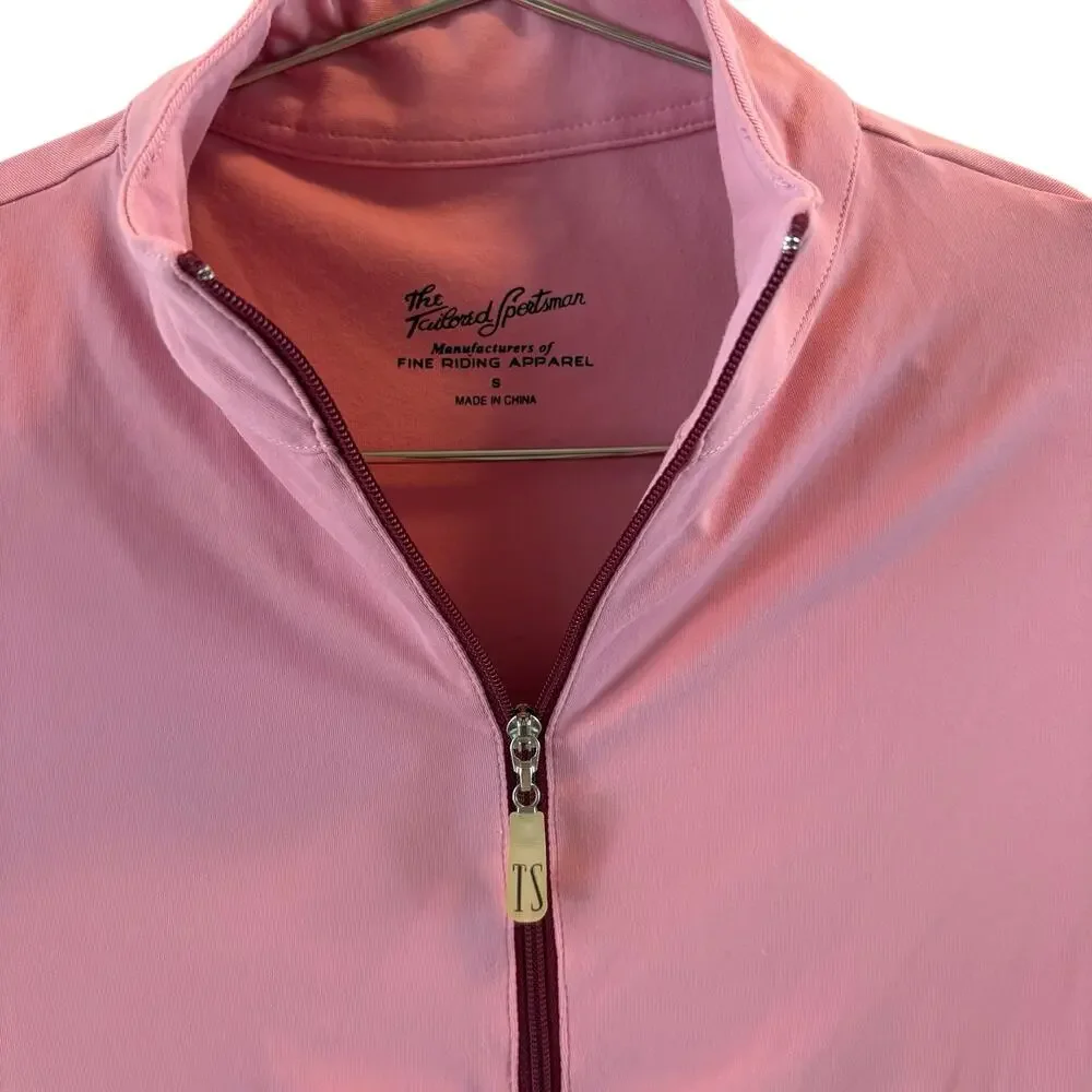 The Tailored Sportsman Pink Tailored Ladies Long Sleeve Icefil Sun Shirt S